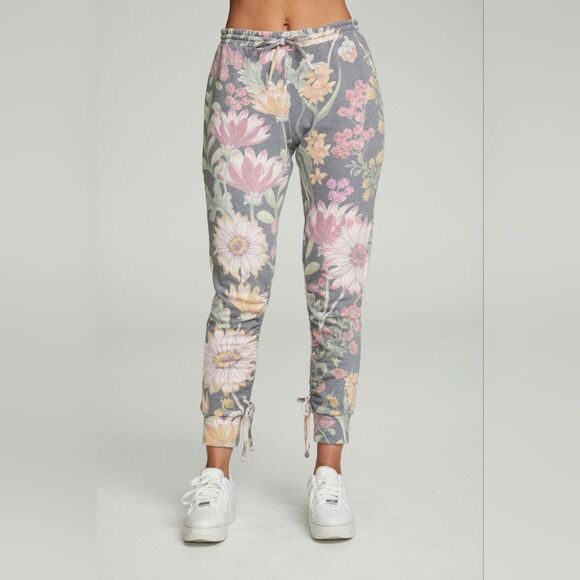 NWT Chaser Drawstring Shirred Cuffed Slim Jogger in OFF WHITE - Picture 7 of 10